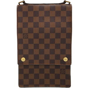 Louis Vuitton Damier Ebene Brown Portobello Shoulder Bag